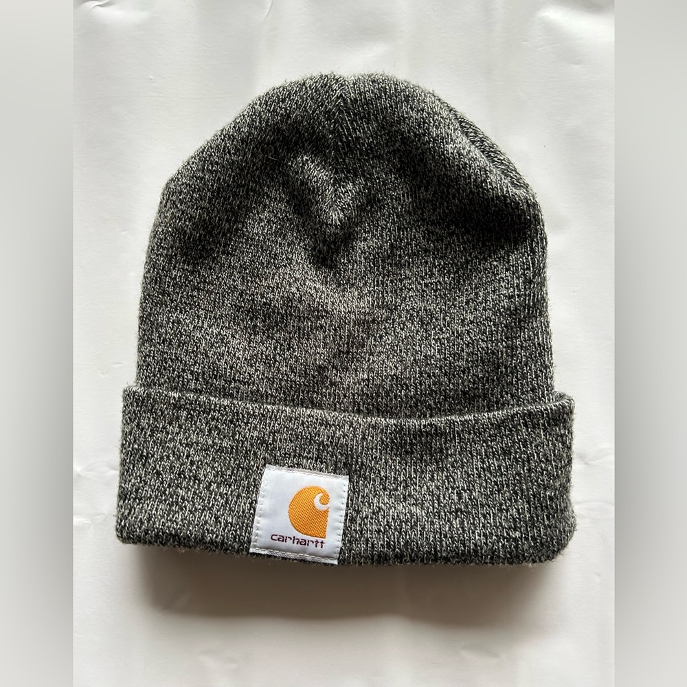 Carhartt Heather Gray Knit Beanie